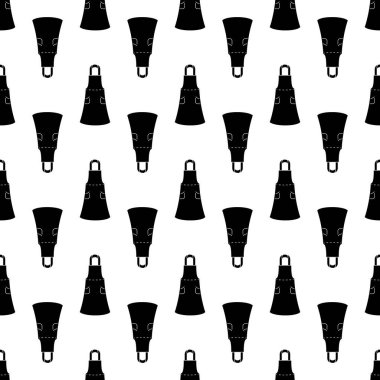 Pamuk önlük desenli kusursuz vektör