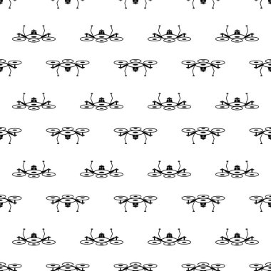 Quadcopter desenli kusursuz vektör