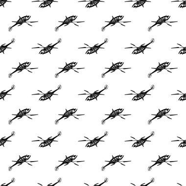 Helikopter model sorunsuz vektör