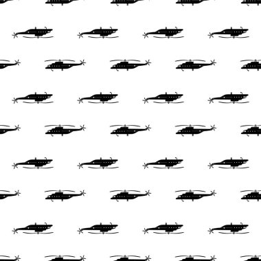 Ordu helikopter model sorunsuz vektör