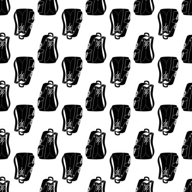 Sırt çantası model sorunsuz vektör