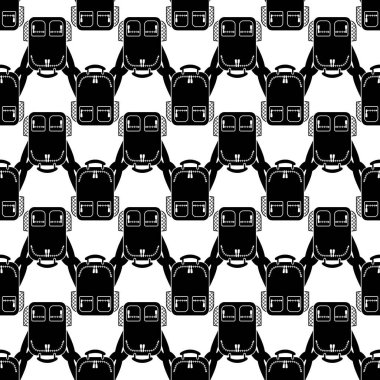 Sırt çantası model sorunsuz vektör hiking