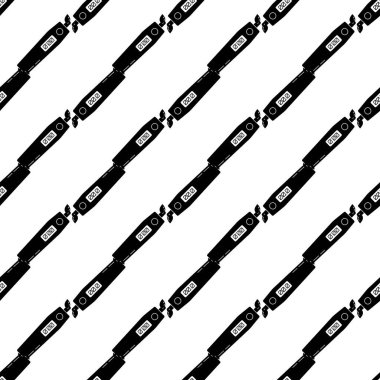 Glucometre test örüntüsü pürüzsüz vektör