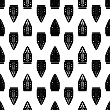 Demir deseni dikişsiz vektör