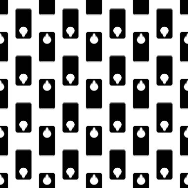 Temiz kapı etiketsiz vektör