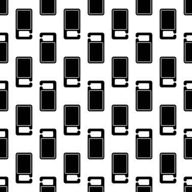 Karton kapılı etiketsiz vektör