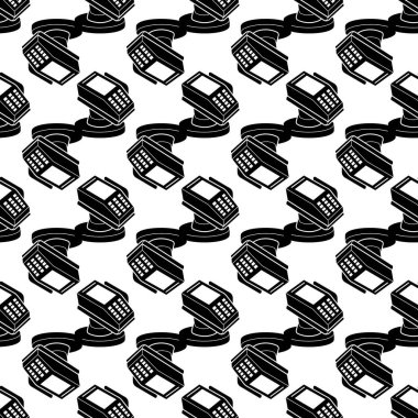 Modern ödeme terminali şablonsuz vektör