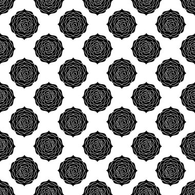 Botanik sulu bitkisel şablon dikişsiz vektör