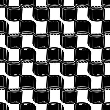 Duvar kurutucu deseni dikişsiz vektör