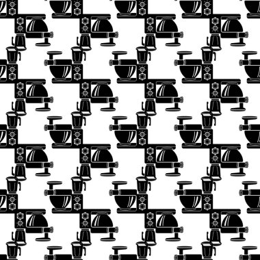 Gıda karıştırıcı şablonu kusursuz vektör