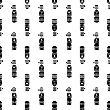 Kahve makinesi deseni dikişsiz vektör