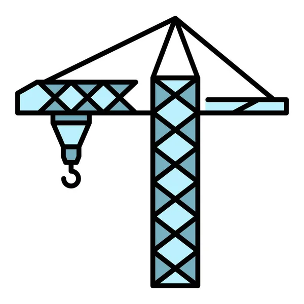 Вектор контура контура крана — стоковый вектор