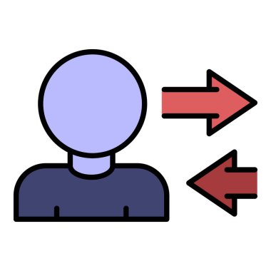 Adam araba simgesi renk ana hatlarını paylaşır