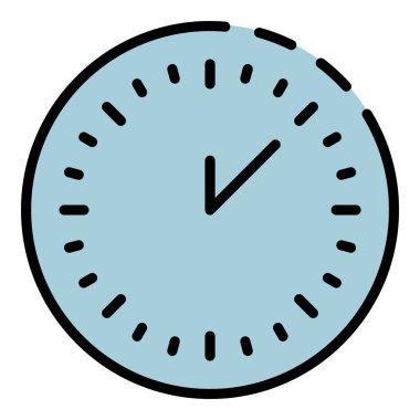 Zaman simgesi renk özet vektörünü içeriye aktar