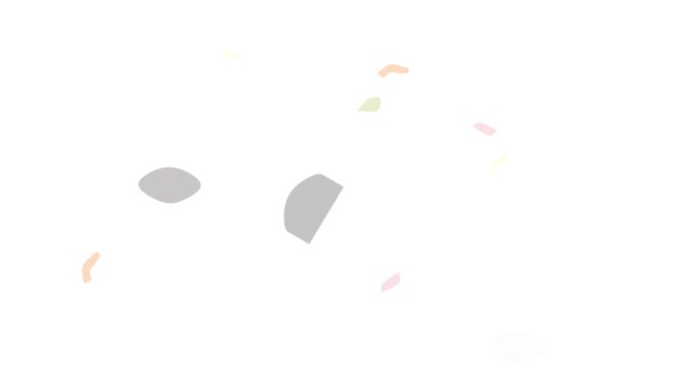 Анімація піктограм суші — стокове відео