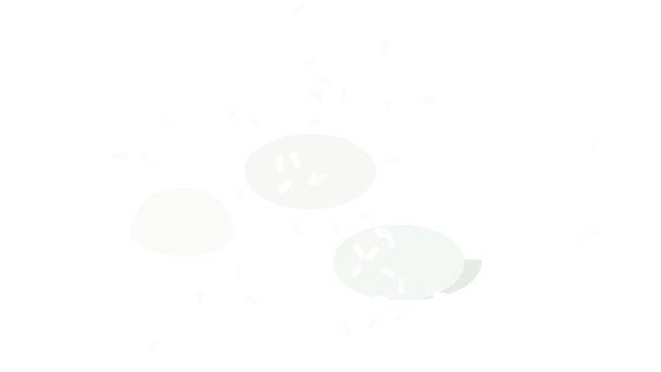 Miska animacji ikony ryżu — Wideo stockowe