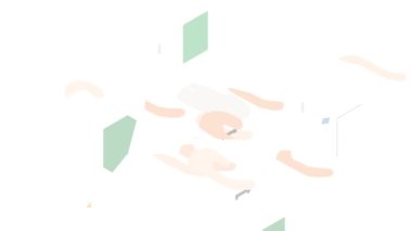 Bir seyahat çantası ikonu animasyonu tutarken