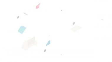 Teslimat simgesi canlandırması için kamyon