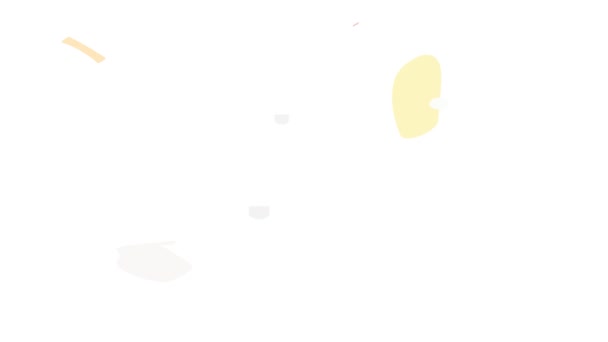 선탠 크림 아이콘 애니메이션의 한 병 — 비디오