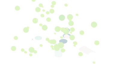 Tenis topu simgesi canlandırmalı tüp