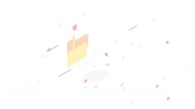 Etkilenmiş e- posta simgesi canlandırması