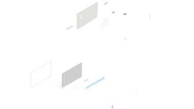 Bomba ve bilgisayar monitörü simge canlandırması