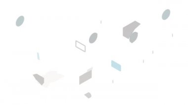 Retro sinema kamera simgesi canlandırması