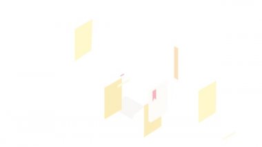 Yer imi simgesi canlandırmalı kapalı sarı kitap