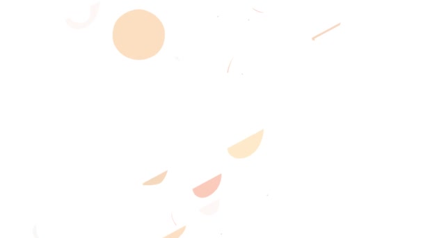 Анимация иконок Грейпфрута — стоковое видео