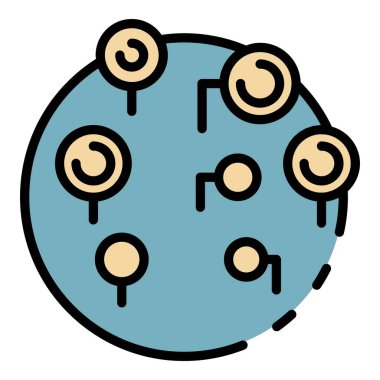 Simge renk ana hatlarıyla ilgili uzak siteler