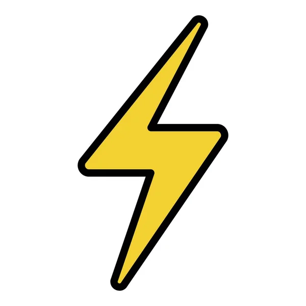 Εικονίδιο Lightning διάνυσμα περίγραμμα — Διανυσματικό Αρχείο