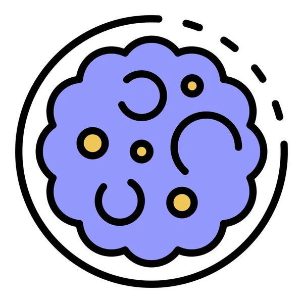 Gonococcus icono color contorno vector — Vector de stock