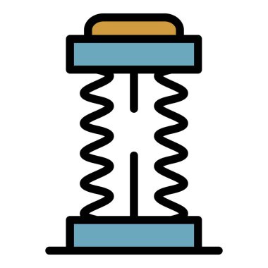 Simge kaldırma renk çizelgesi taşıyıcısı