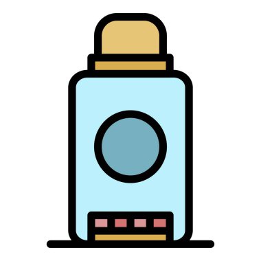 Deodorant çubuğu renk ana hatları vektörü