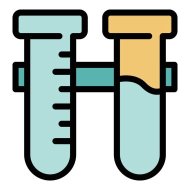 Tüplerin simge rengi ana hatları ölçülüyor