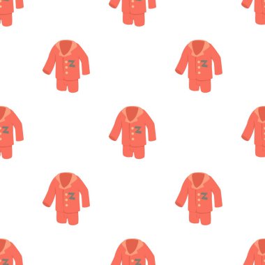 Pijama desenli kusursuz vektör