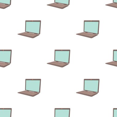 Dizüstü bilgisayar desensiz vektör