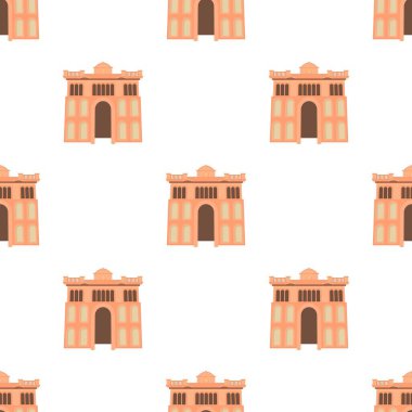 Saray deseni pürüzsüz vektör