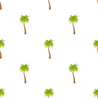 Yüksek palmiye ağacı desenli dikişsiz vektör