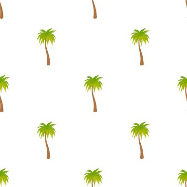 Yüksek palmiye ağacı desenli dikişsiz vektör