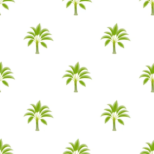 传播棕榈花纹无缝病媒 — 图库矢量图片