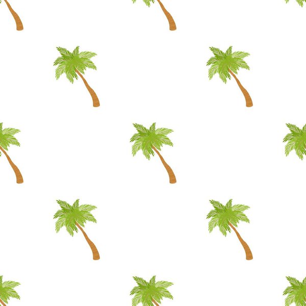 Date palm pattern seamless vector