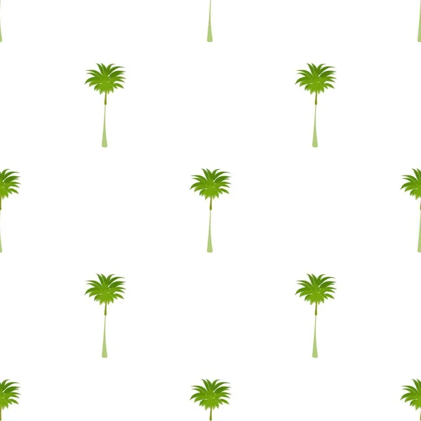 Cienki wzór palmy bezszwowy wektor — Wektor stockowy