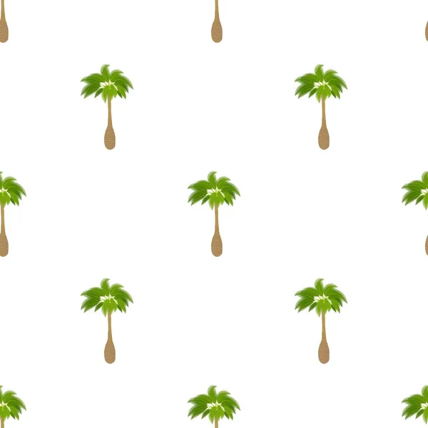 Yeşil palmiye deseni pürüzsüz vektör — Stok Vektör