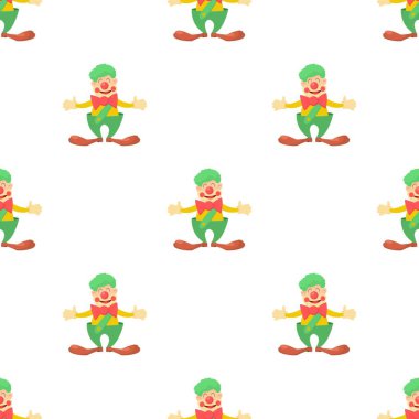 Palyaço desenli kusursuz vektör