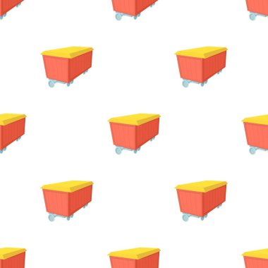 Vagon şablonu kusursuz vektör