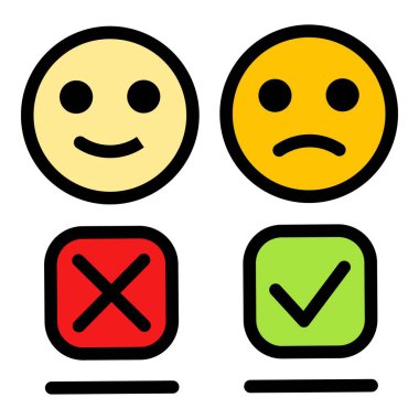 Emoji simge renk ana hatlarını sevmiyor