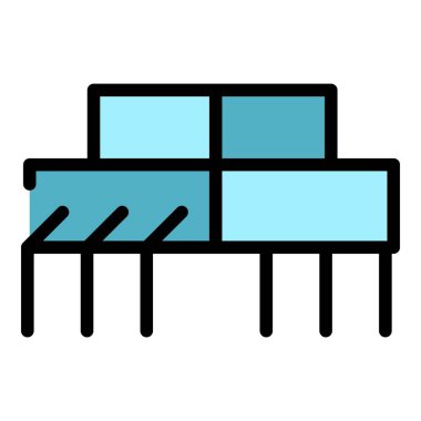 Elektronik direnç simgesi renk ana hatları