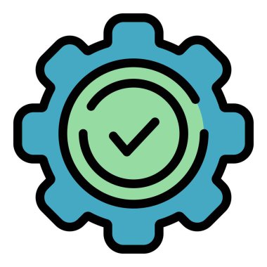 Simge renk özet vektörü ayarlanıyor