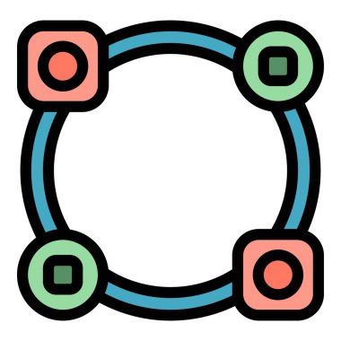 Yeni simge renk ana hatlarına uyarla